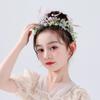 Children's hair accessories super fairy Mori girls performance Korean dress fresh butterfly crown girl birthday photo accessories