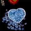 Natural Aquamarine Crushed Stone: Beryl Aquarium Decor & Children's Science Treasure