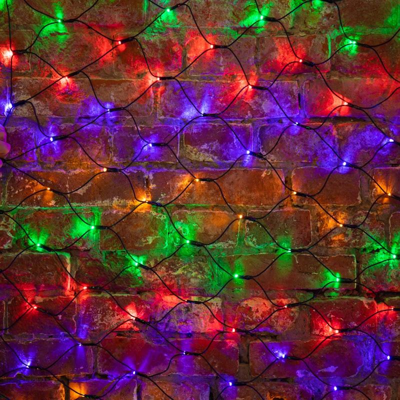 

Garland Neon-night network 1x1 5m Black Pvc 160 Led Multicolor 215-119