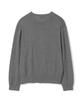 MILLO ARCHIVE Crop V-Neck Knit [Charcoal]