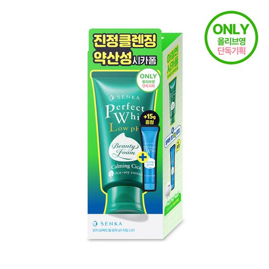 Senka Perfect Whip Low pH Calming Cica 100g Special (+ Perfect Whip 15g)