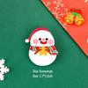 Adorable Christmas Santa Claus Brooch: DIY Student Bag Accessory & Small Gift