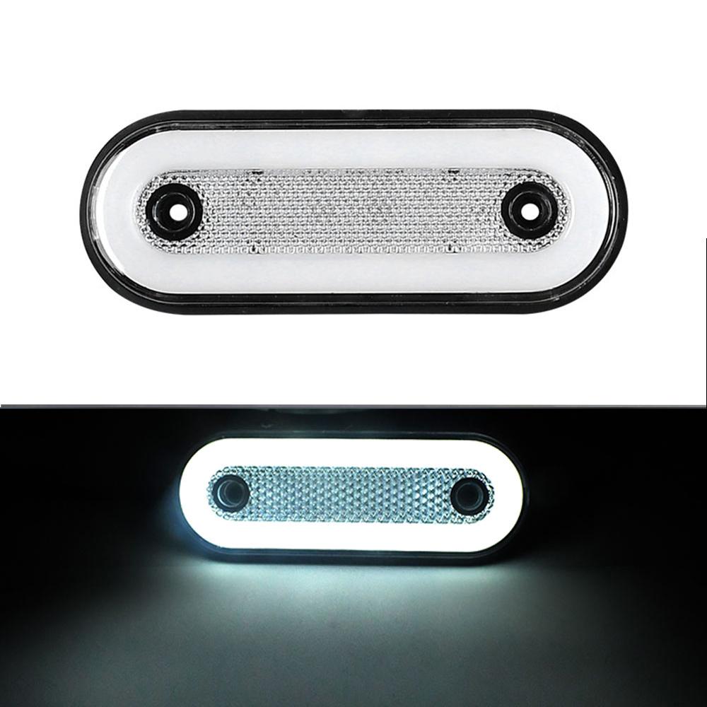 1PC LED Side Marker Light 12V 24V Truck Clearance Lamp Tail Light Trailer Tractor Lorry Warning Parking Lamp with Bracket