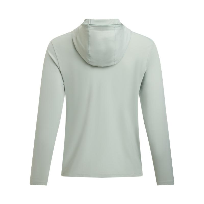 Under Armour Expanse UA UPF Hooded Zip-Up Sports Jacket Men Jackets Hydrogen-Green 1390052-377