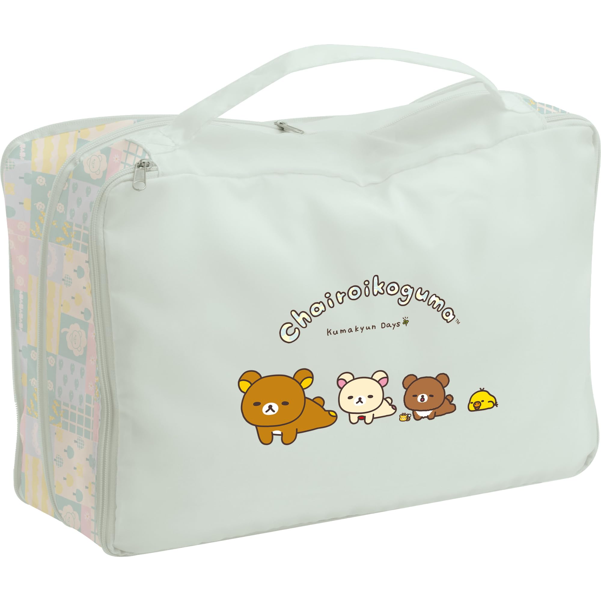 

Rilakkuma Kumakyun Clothing Storage Pouch M CA83601 San-X Chairoikoguma s DAYS H270×W390×D150mm