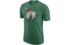 T Shirts Men's Green Crew Neck Moderate Straight Fit FJ0228-312