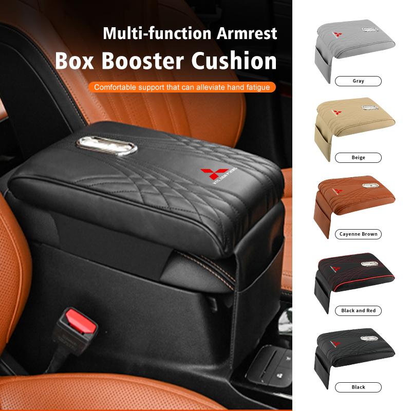 sdbf9 For Mitsubishi Car Elbow Support Armrest Box Pad Center Console Tissue Holder Accessories Outlander Lancer L200 ASX Pajero