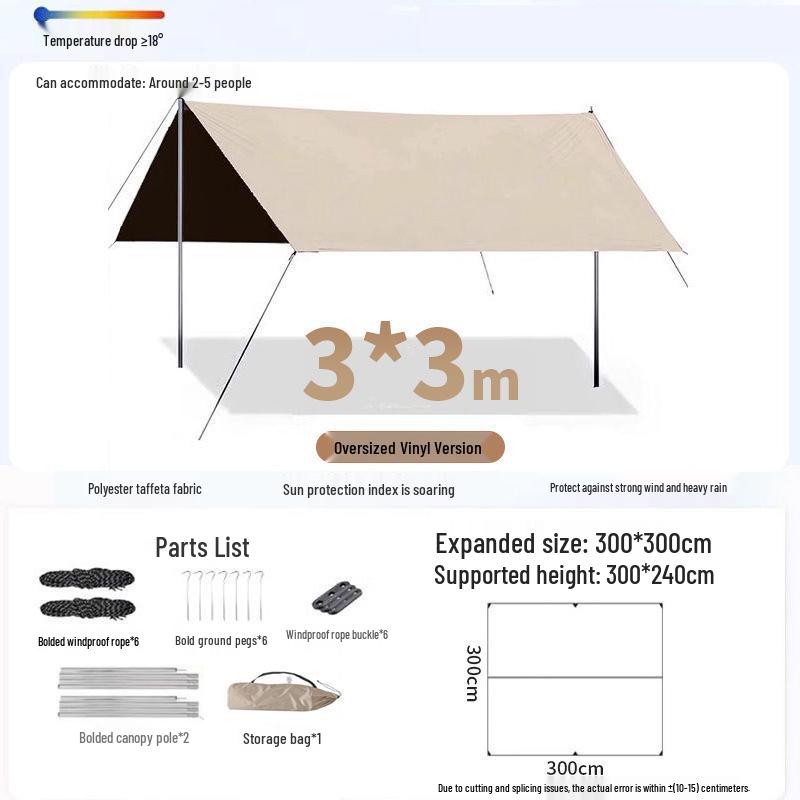 Explorer Klapp-Campingtisch und Stuhl Set: Tragbare Picknickausrüstung