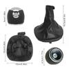 5 Speed Gear Shift Knob Gear Shifter Dust Cover For Alfa For Romeo For Mito 08-13, 55344848 156088073 Interior Accessories