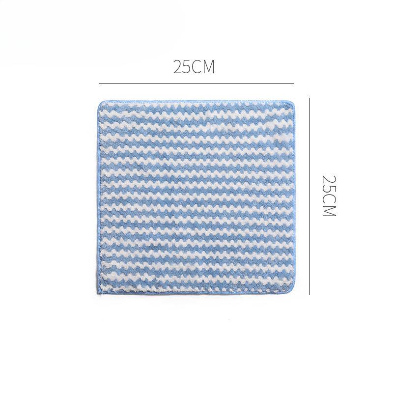 Wall-mounted Coral Velvet Hand Towels Cleaning ClothsDishclothsKitchen Cleaning Cloths Household Non-shedding Absorbent Wipes