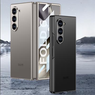 Plastic Hard Shell Film Telefoonhoesje voor Samsung Galaxy Z Fold 6 5 4 3 Fold6 Fold5 Fold4 Fold3 5G Frosting Beschermhoes