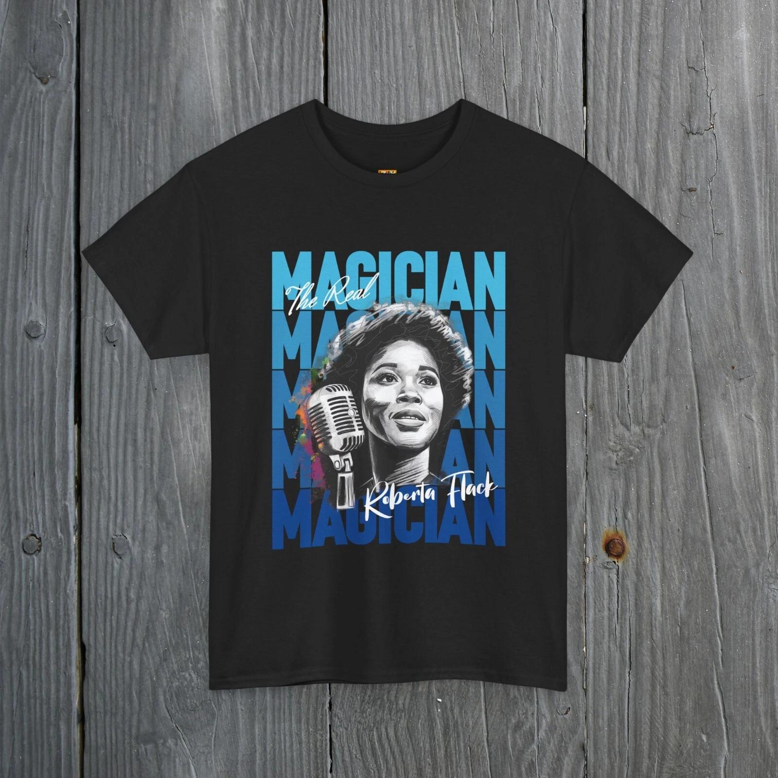 

Roberta Flack Tribute, Retro Music tee Vintage Unisex Heavy Cotton Tee XL