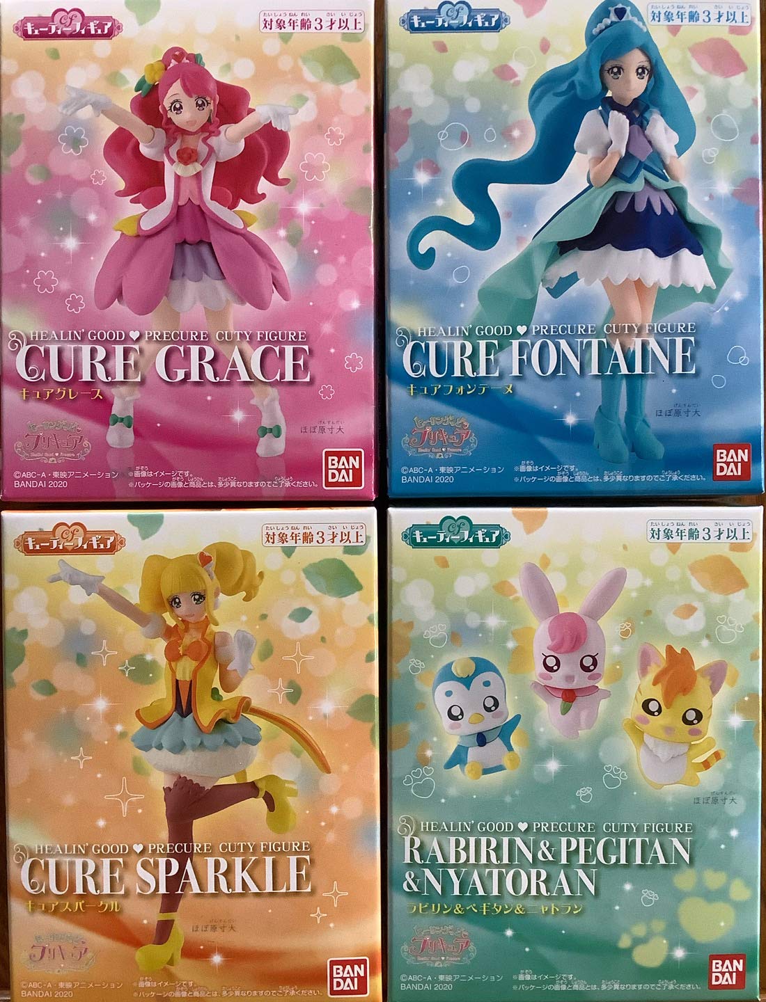 

Хорошая фигурка PreCure Cutie из 4 штук, продается в коробке Healin [Набор] (полный)] Нет