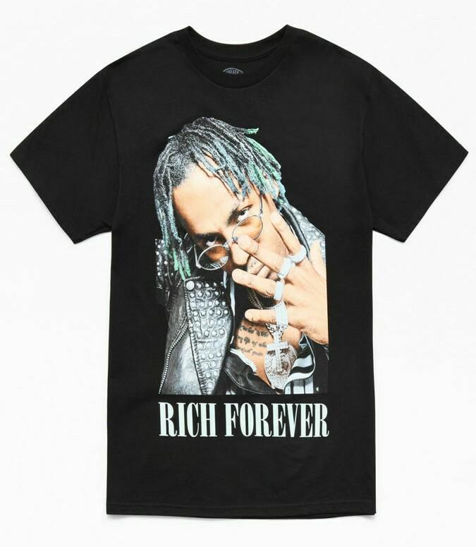 Rich The Kid FOREVER RICH Migos Рэп Футболка НОВАЯ 100% Оригинальная Унисекс Футболка S