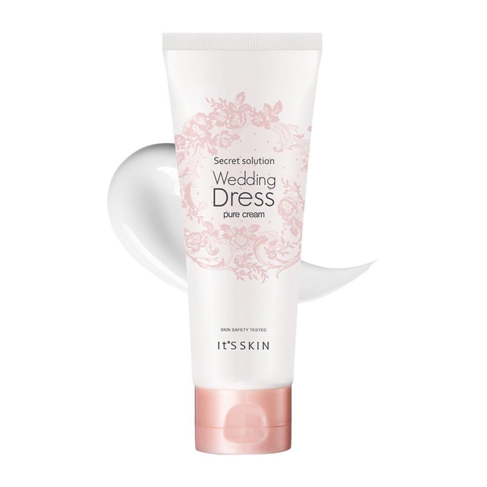 

[It s Skin] Secret Solution Wedding Dress Pure Tone Up Cream - Instant Face & Body Brightening, 100ml | Olive s K-beauty 100ml, 1EA