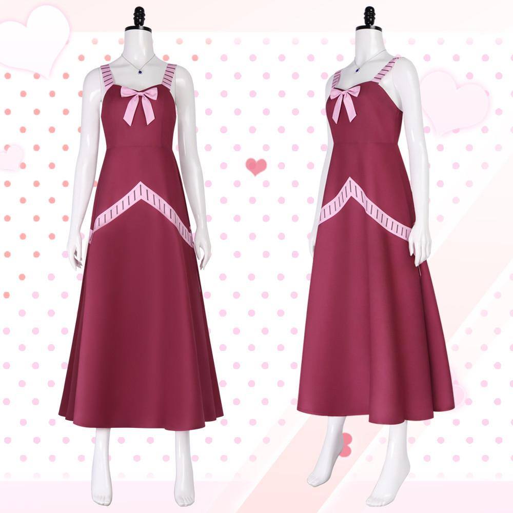 Fairy Tail Mirajane Strauss Cosplay Costume With Polyester Fabric For Halloween Anime Fandoms
