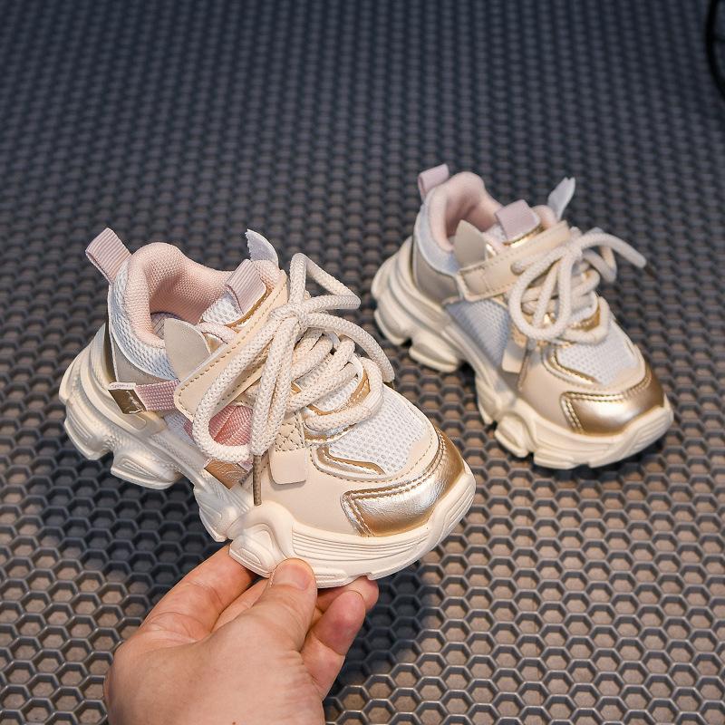 Autumn new children's sports shoes bread shoes trendy dad shoes fashion running shoes male and female students