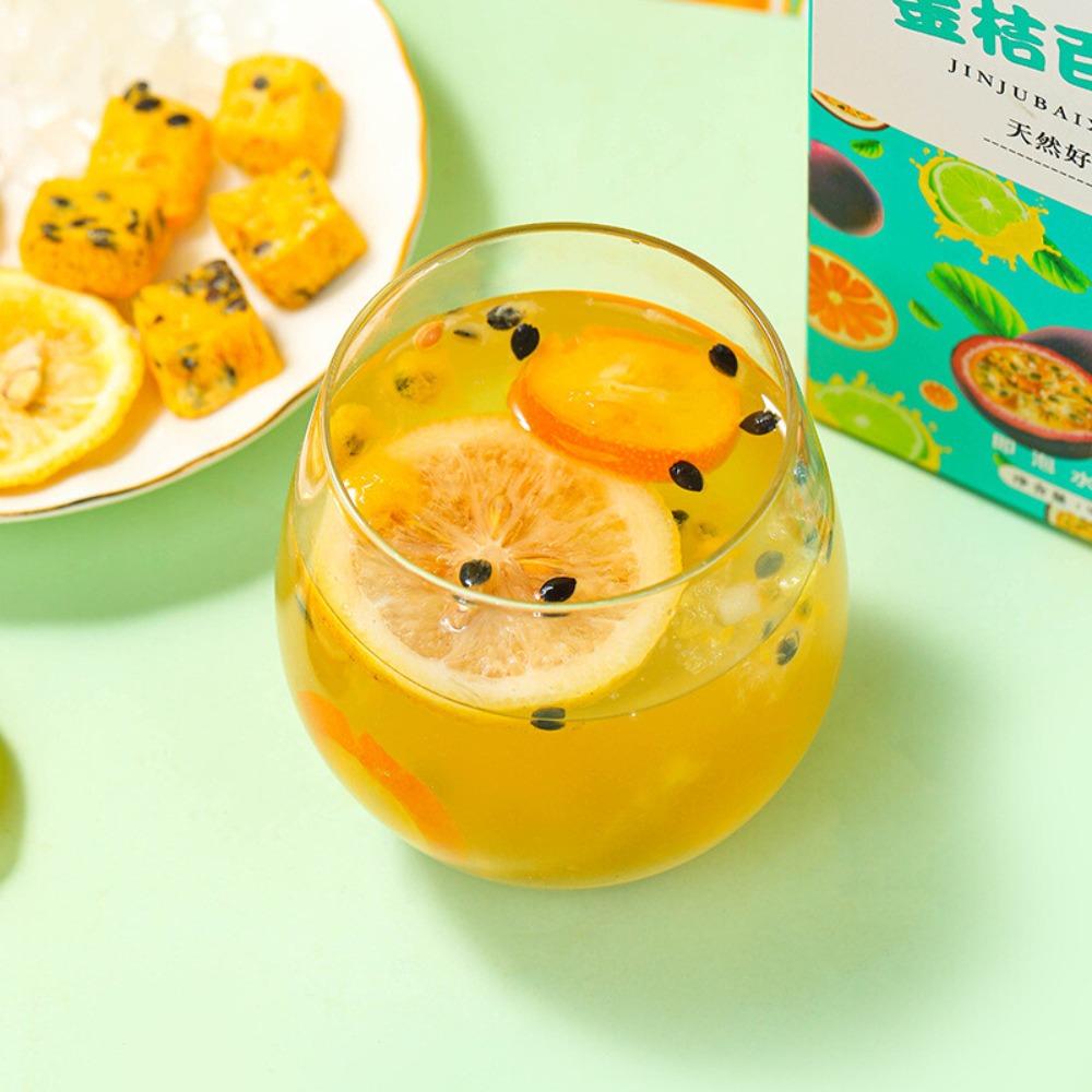 Lemon Passionfruit Kumquat Herbal Detox Tea Vitamin C Energy Boost