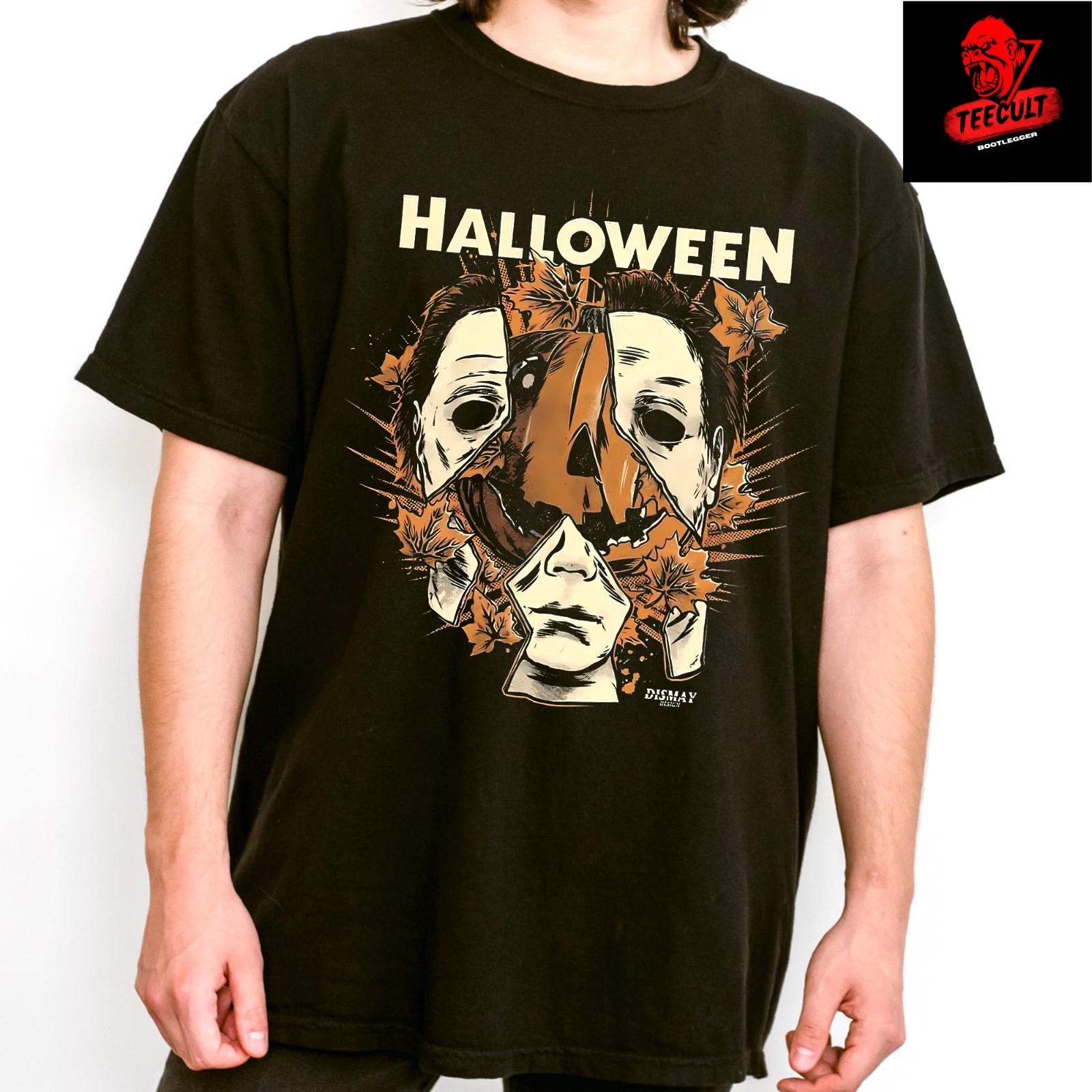 Men s and Women s T-shirts Michael Myers Halloween Horror Scary Movie Unisex XS