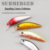 Barracuda Minnow Lure: Slow-Sinking, Long-Cast Wobbler for Accurate Sea Fishing