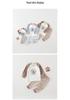 Children's High Waist Cotton Long Johns & Tops Set - Infant Tummy Protection, Class A, for Spring & Autumn