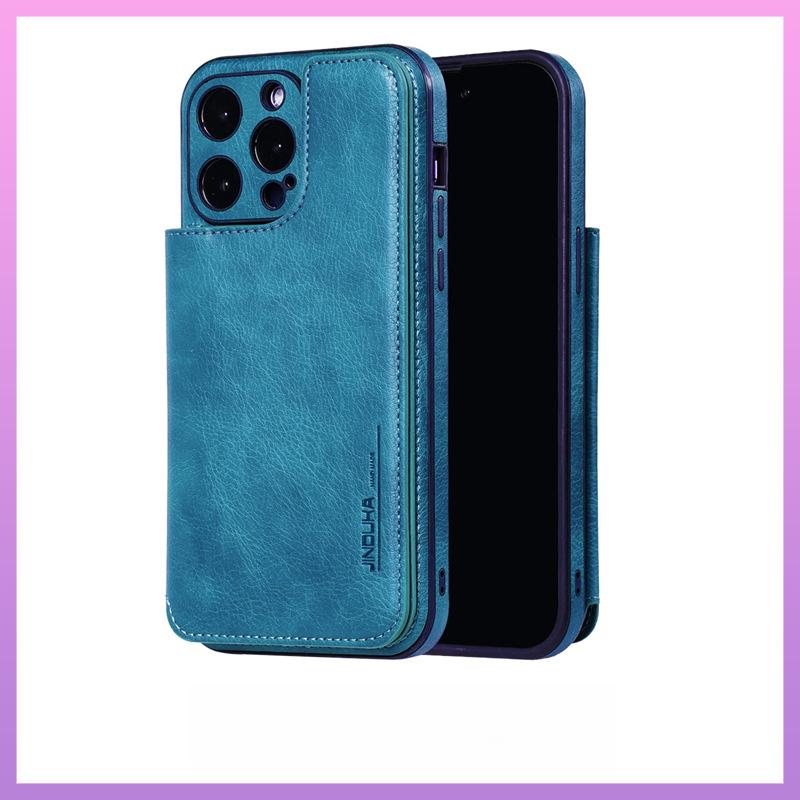 

Подходит для чехла для телефона Apple 15promax, кожаная обложка, чехол для карт, слот для карт iPhone14, 13 полная защита, 12 противоударный, 11 бизнес iPhone 11 6.1 inch