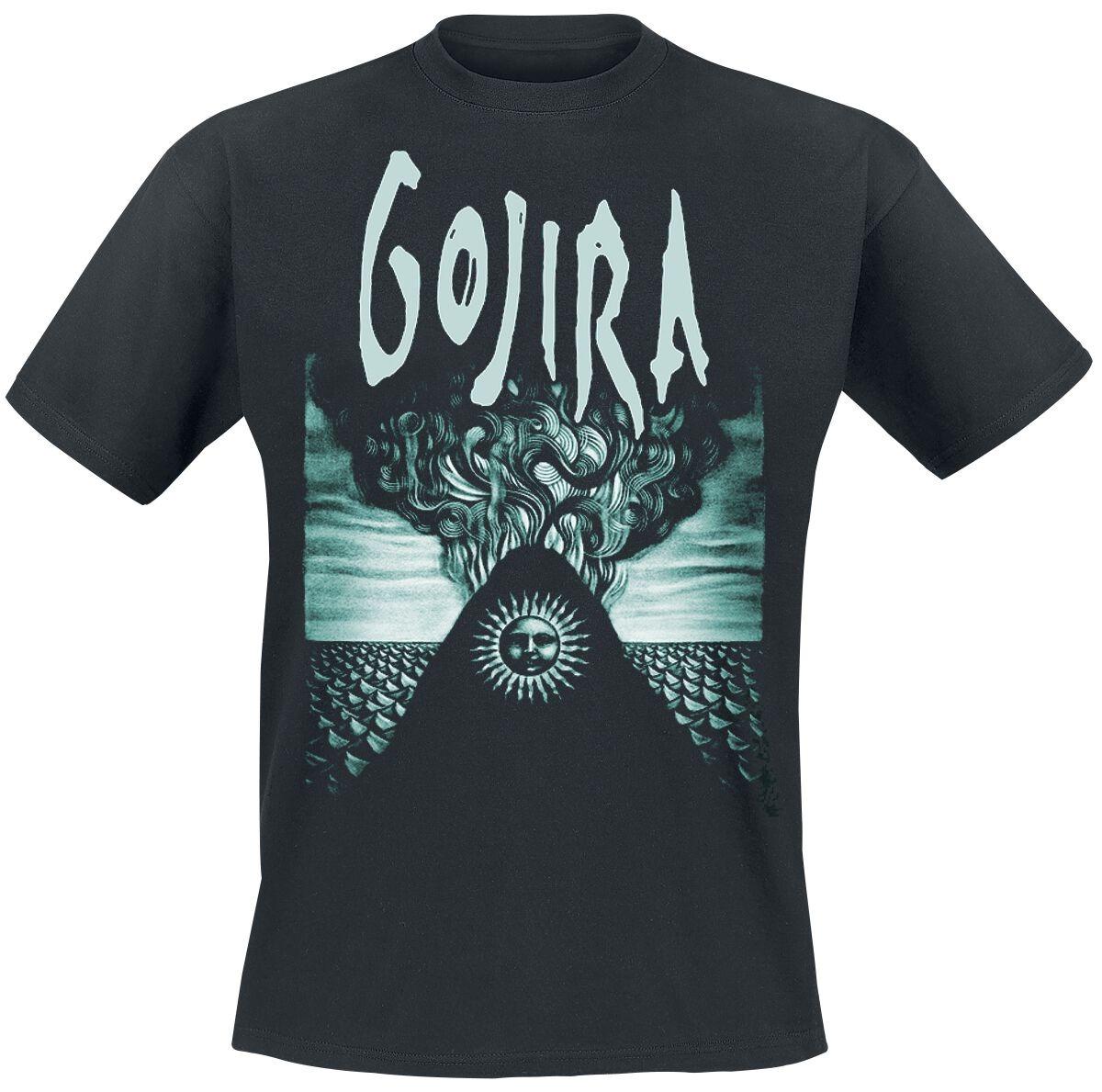 

Gojira Mystic Volcano Tee for Heavy Metal Fans Who Love Band’s Artistic Design in Casual Wear 4XL