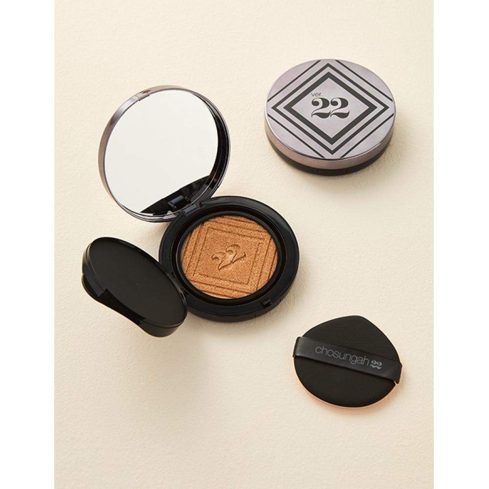 Josungah BeauTy C T Cushion siCa Ampoule  Main + Refill  2 Sand Beige