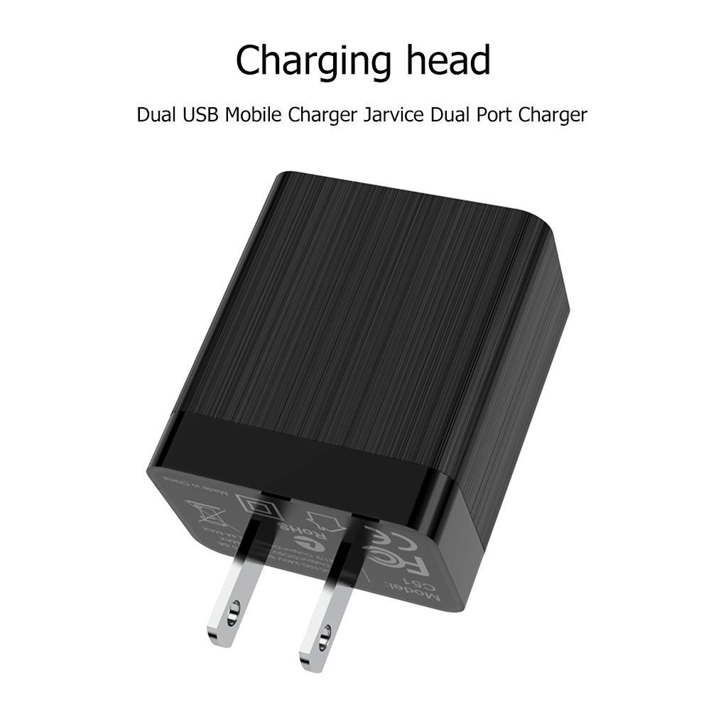 Buy HOCO C51 Dual USB Ports Charger US Plug Adapter Mobile Phone Data