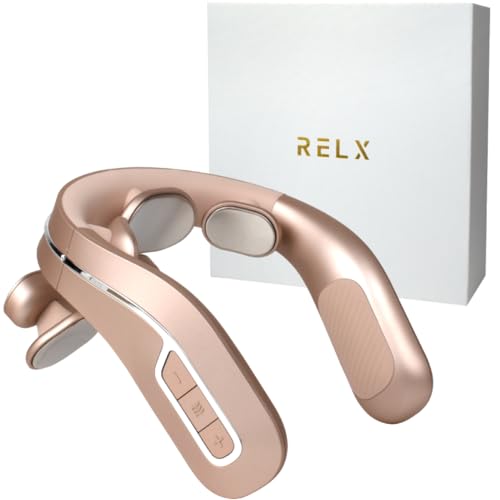 

RELX Neck Warmer PLUS [Supervised by a Chiropractic Director] [Designed by a Japanese Company] EMS Heating Neck Care, Cordless Neck and Shoulder Relax