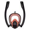Full Face Snorkeling Mask with Dual Dry Tube