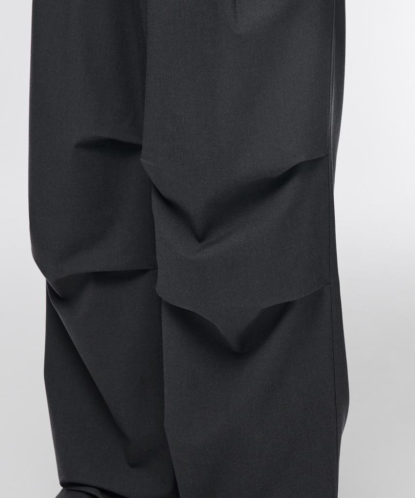 MUSINSA STANDARD Parachute Banding Slacks [Gray]