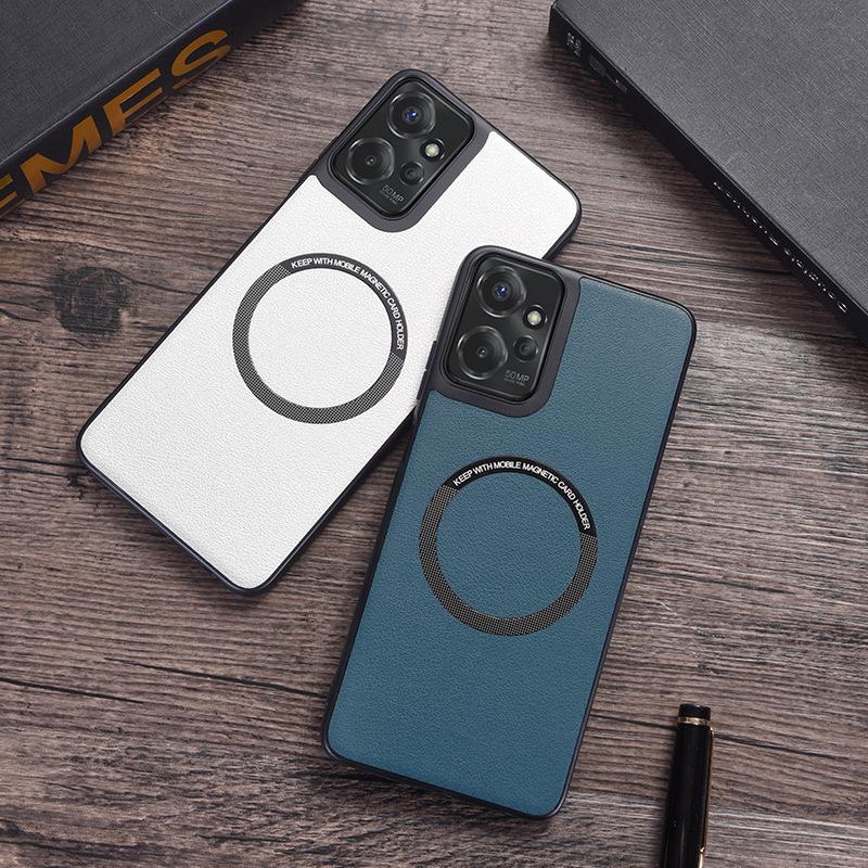 Applicable to Motorola Edge 50U mobile phone case Edge 40NEO magnetic leather pattern moto G85 all-inclusive protection