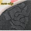 Cartoon Print Bathroom Cashmere Thickening Mat Bath Non-slip Carpets In Wash Basin Bathtub  Floor Rug Shower Room Doormat Memory Foam 3D Pad