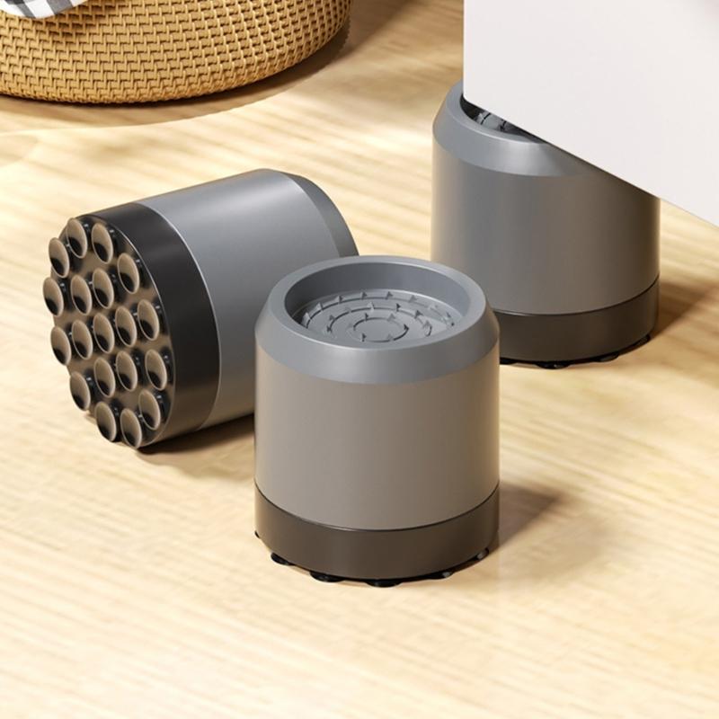 8Pieces Nonslip Plastic Pads for Washers and Appliances to Minimizing Vibration and Protect Surfaces from Damage