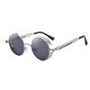Metal Steampunk Sunglasses Men Women Fashion Round Glasses Brand Designer Vintage Sun Glasses High Quality Oculos De Sol