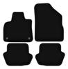 BASIC Black Velour Floor Mats For: Citroen DS5 Sedan (2011-2018)