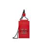 Garavani Vlogo Signature Neck Strap Calfskin Phone Bag Men Bags Red WY2P0-T13ELE-JU5