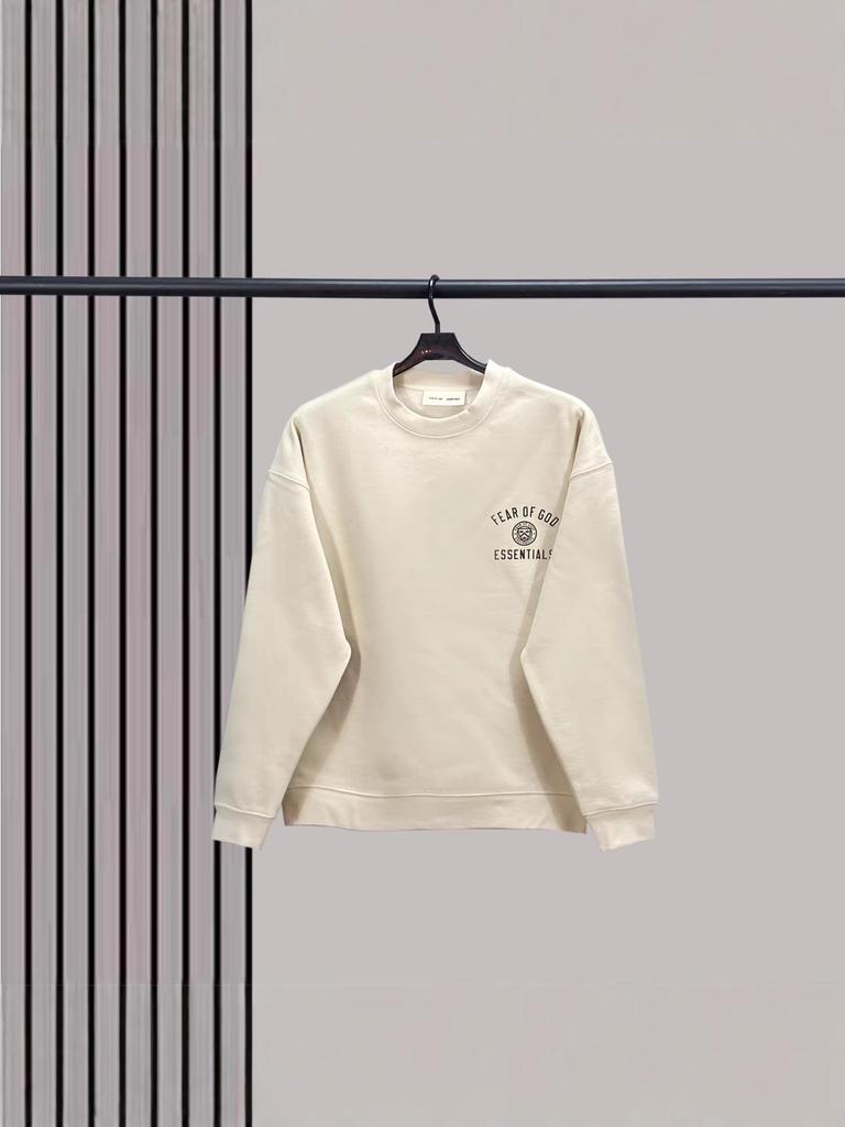 FOG Men's Round Neck Sweatshirt: 25 Styles, Double-Stitched, New Logo, Youthful, Loose Casual Pullover