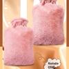 Reusable Hot Water Bottle with Plush Cover