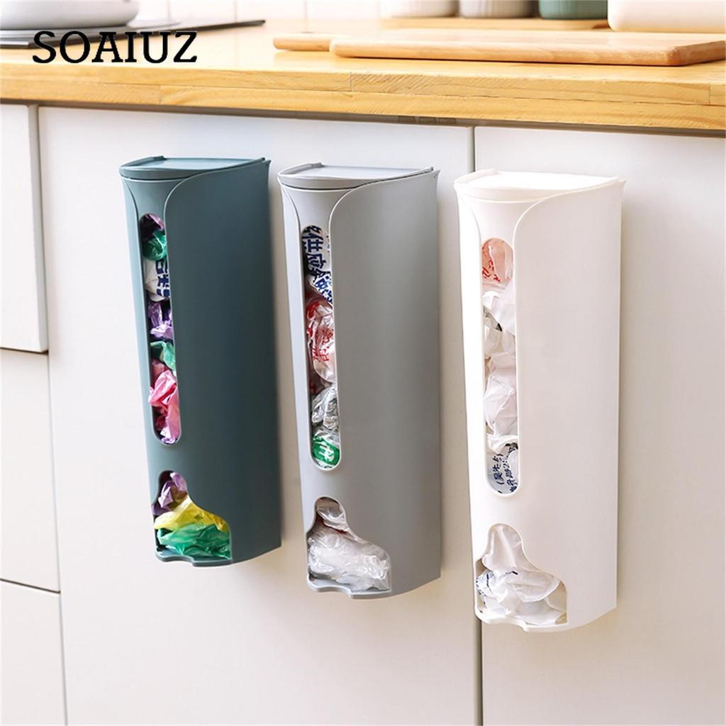 Plastic Bag Holder, Trash Bag Storage Organizer, Large Capacity Kitchen Organizer For Plastic Bag