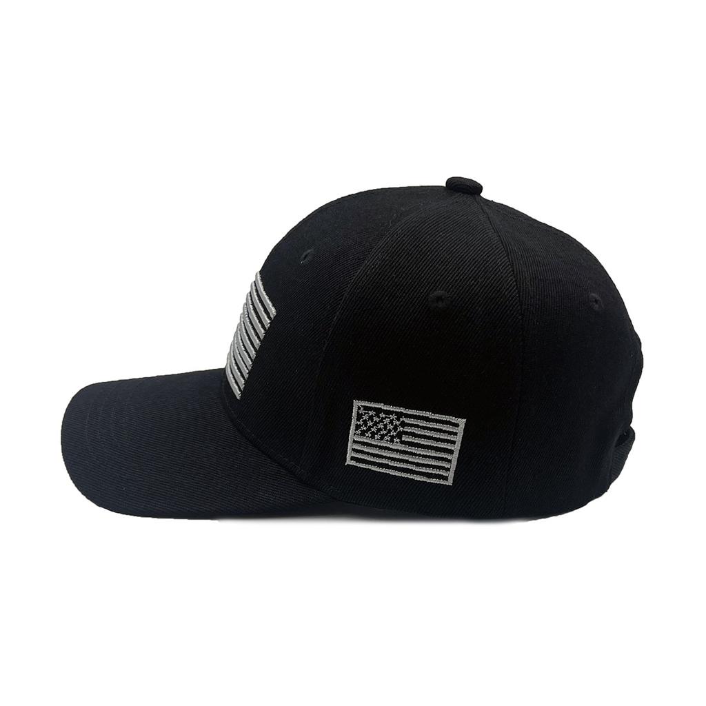 Solid Color Baseball Cap Outdoor Shade Sun Protection American Flag Peaked Cap Sports Baseball Cap