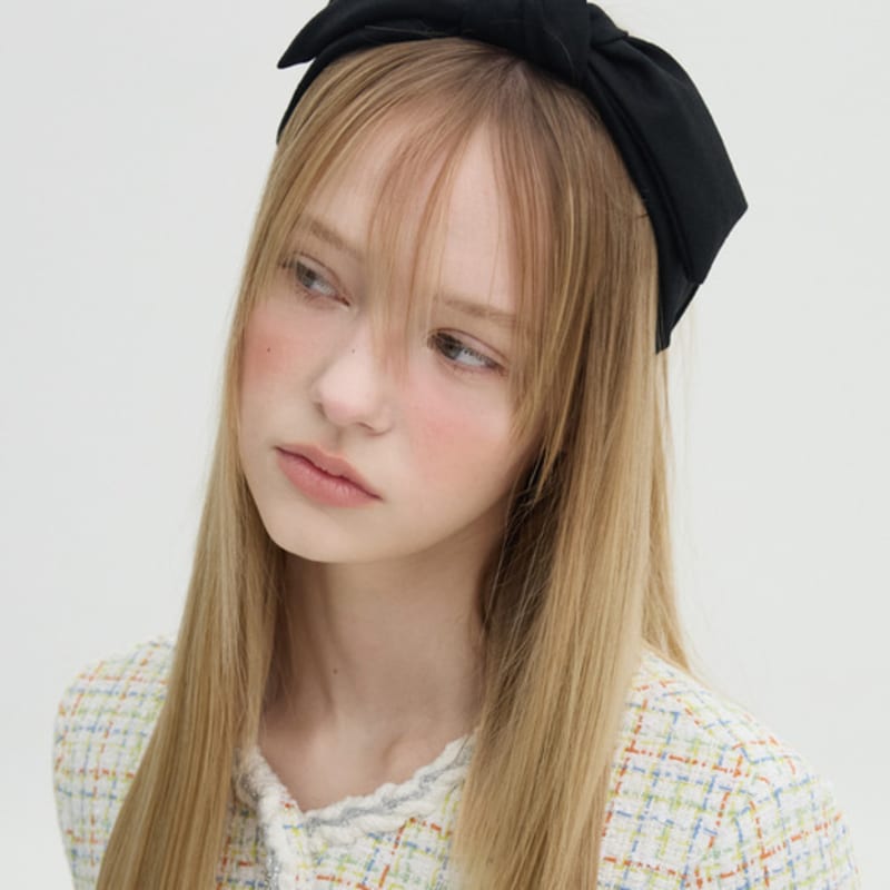 Brown Hat Petit Bunny - Noir