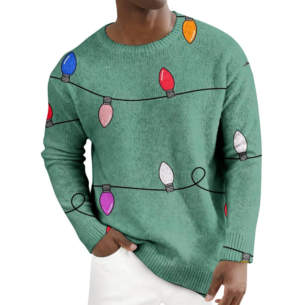 GPB-DDMTT01 Imitation Mink Pullover Sweater 3D Printing Universal for Men and Women