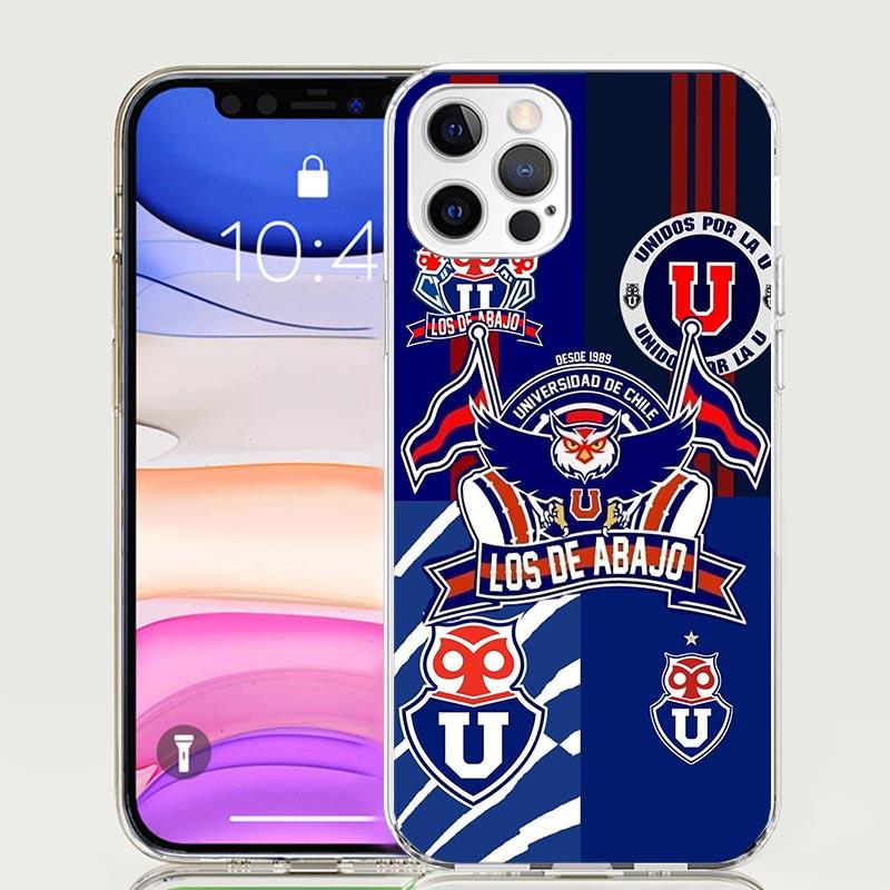 De Chile U-University Logo Phone Case For iPhone 17 Air 16 15 Plus 11 14 Pro Max 13 Mini 12 7 8 + SE Pattern Art Customized Cove