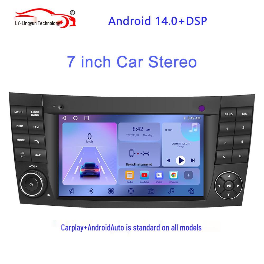 Mercedes W211 Android CarPlay GPS Navigator with Large Screen (02-09 Models)