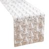 Christmas Table Runner 3D Xmas Tree Table Runner Thickened Sequin Tablecloth for Holiday Home Farmhouse Dining Table Decor