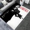 Tappeto Scarface 3D Classico Film Tony Tappeto per Casa Soggiorno Camera da Letto Divano Zerbino Decorazioni, Tappeto Area Giochi Bambini Tappetino Antiscivolo