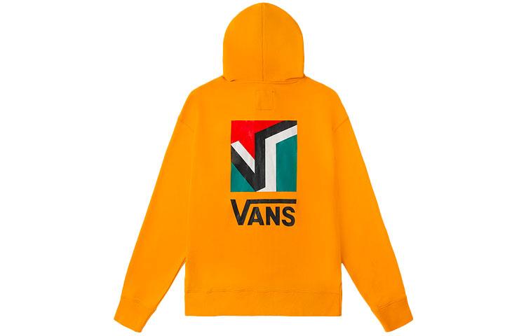 Vans Sweatshirts Unisex Yellow Hooded Moderate Regular VN0A54JAZ6F