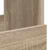 Magazine Rack in Sonoma Oak 102 x 30 x 45 cm
